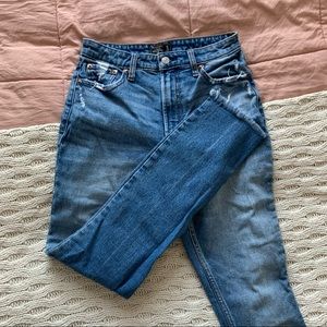 Abercrombie High Rise Slim Fit Jeans